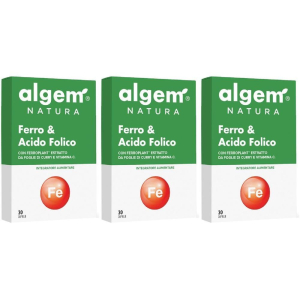 Cerca Offerte di algem natura ferro & acido folico capsule 3x30 pz e acquista online