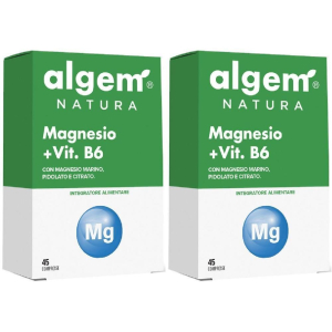 Cerca Offerte di algem natura magnesio +vit b6 compresse 2x45 pz e acquista online