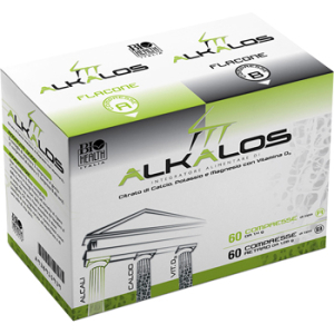 alkalos 2 flaconi 60 compresse bugiardino cod: 938915939 