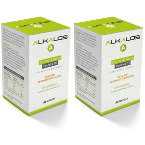 Cerca Offerte di alkalos a® compresse integratore alimentare set da 2 2x120 pz compress e acquista online