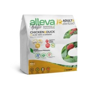 Cerca Offerte di alleva holistic cat adult & sterilized light & hairball chicken & duck + sugarcane fiber & ginseng kg 0,400 - p00271h e acquista online