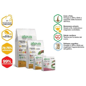 Cerca Offerte di alleva holistic cat adult chicken & duck + aloe vera & ginseng kg 10 - p02287h e acquista online