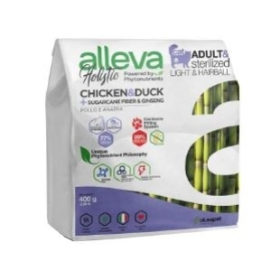 Cerca Offerte di Alleva holistic cat adult & sterilized light & hairball chicken & duck + sugarcane fiber & ginseng kg 1,5 - p00288h e acquista online