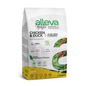 Cerca Offerte di alleva holistic cat kitten chicken & duck + aloe vera & ginseng kg 5 - p02287 e acquista online
