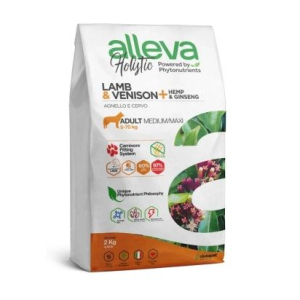 Cerca Offerte di alleva holistic dog adult lamb and venison medium/maxi kg 2 - p00235 e acquista online