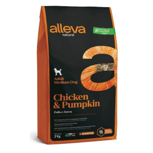Cerca Offerte di alleva natural dog adult chicken and pumpkin medium kg 2 - p00207 e acquista online