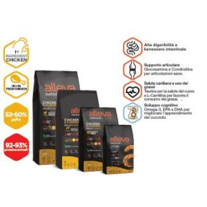 Cerca Offerte di alleva natural dog adult chicken & pumpkin mini kg 12 - p01206 e acquista online