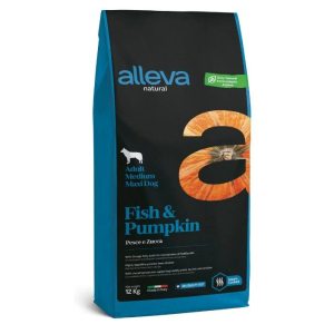 Cerca Offerte di alleva natural dog adult fish and pumpkin medium/maxi kg 12 - p00217 e acquista online