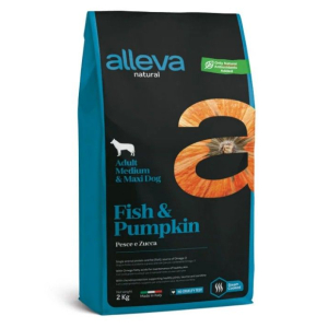 Cerca Offerte di alleva natural dog adult fish and pumpkin medium/maxi kg 2 - p00210 e acquista online