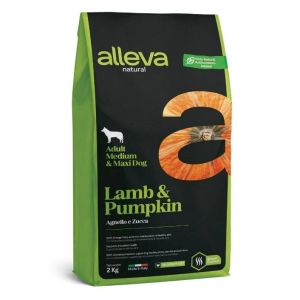 Cerca Offerte di alleva natural dog adult lamb and pumpkin medium/maxi kg 2 - p00212 e acquista online