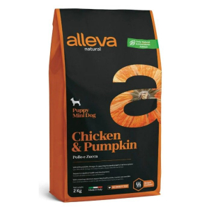 Cerca Offerte di alleva natural dog puppy chicken and pumpkin mini kg 2 - p00203 e acquista online