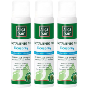 Cerca Offerte di allga san® trattamento piedi deodorant spray 3x100 ml piedi e acquista online
