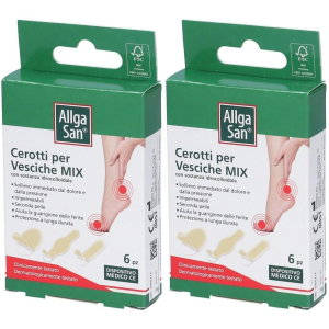 Cerca Offerte di allgasan cerotti per vesciche mix 6 pezzi 2x6 st e acquista online