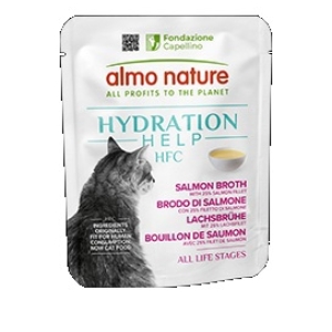 Cerca Offerte di Almo hydration help brodo salmone con filetti di salmone 50 g e acquista online