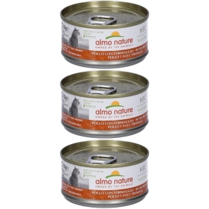 Cerca Offerte di Almo nature hfc natural alimento umido gatti adulti pollo con formaggi e acquista online