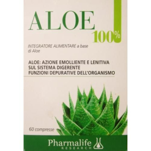 aloe 100% 60 compresse bugiardino cod: 932029085 