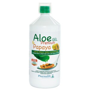 aloe gel premium&papaya 1l bugiardino cod: 971093632 