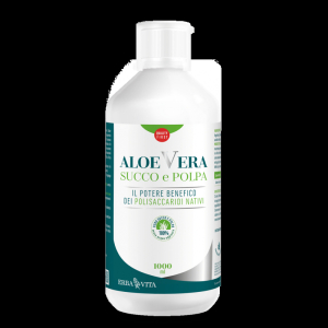 aloe vera succo e polpa 1000ml bugiardino cod: 985773225 