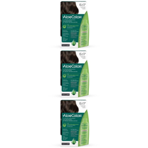 Cerca Offerte di aloecolor 5.17-castano chiaro noce 3x1 st e acquista online