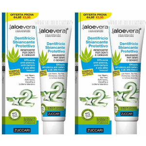 Cerca Offerte di ®[aloevera]² dentifricio sbiancante protettivo set da 2 2x100 ml denti e acquista online