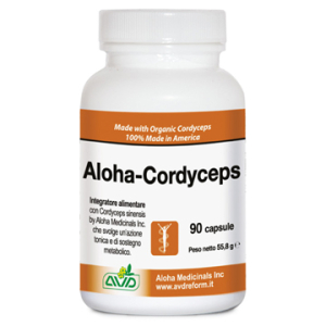 aloha cordyceps 90 capsule - integratore bugiardino cod: 924519743 