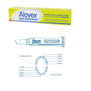 alovex dentizione gel 10 ml bugiardino cod: 930621901 