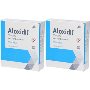 Cerca Offerte di aloxidil® 20 mg soluzione cutanea set da 2 2x3x60 ml e acquista online