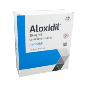 aloxidil soluzione 3 flaconi 60ml20mg/ml bugiardino cod: 027261027 