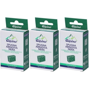 Cerca Offerte di Alpino spugna abrasiva nera 3x1 pc spugne e acquista online