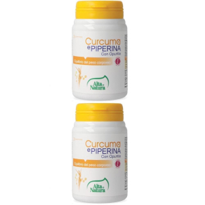 Cerca Offerte di alta natura curcuma e piperina con opuntia compresse 2x45 pz e acquista online