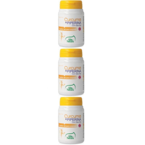 Cerca Offerte di alta natura curcuma e piperina con opuntia compresse 3x45 pz e acquista online