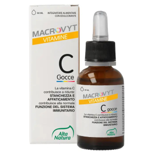 Alta natura macrovyt vitamina c soluzione gocce 30ml alta natura