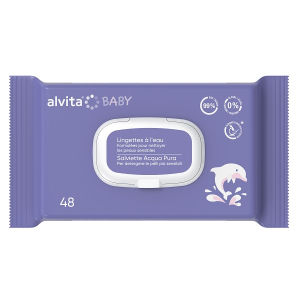 Cerca Offerte di alvita baby salviette acqua pura per la detersione di pelli sensibili e delicate 48 pezzi e acquista online