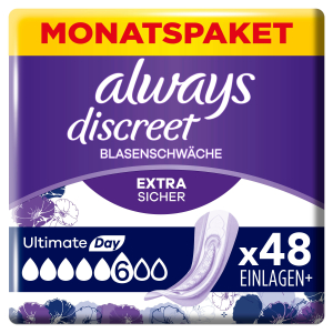 Cerca Offerte di always discreet ultimate day assorbenti per incontinenza, 48 assorbent e acquista online