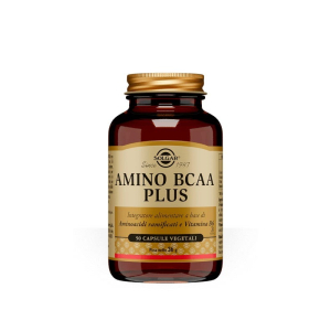 amino bcaa plus 50 capsule vegetali solgar bugiardino cod: 935529457 