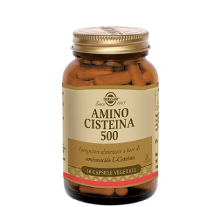 amino cisteina 500 30 capsule veg bugiardino cod: 902272956 