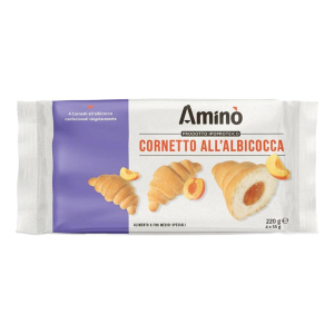 amino cornetto albicocca 4pz bugiardino cod: 987540642 