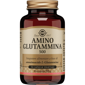 amino glutammina 500 50 capsule veg bugiardino cod: 945150670 