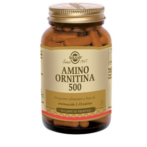 amino ornitina 500 50 capsule vegetali bugiardino cod: 902272792 