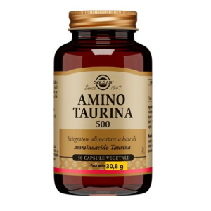 amino taurina 500 50 capsule vegetali bugiardino cod: 902272778 