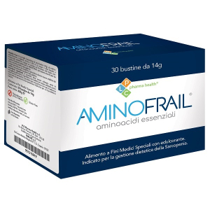 Cerca Offerte di aminofrail 30 bustine da 14 g con edulcorante senza glutine naturalmente privo di lattosio e acquista online