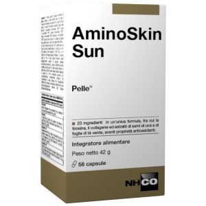 aminoskin sun sp flacone 56cps bugiardino cod: 985807940 