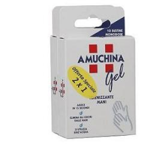 amuchina gel mani pack 10bsx2m bugiardino cod: 939975153 