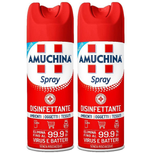 Cerca Offerte di amuchina spray disinfettante set da 2 2x400 ml e acquista online