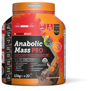 Cerca Offerte di anabolic mass pro integratore di proteine gusto dark chocolate 1,6kg e acquista online