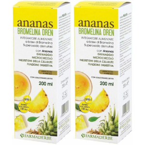 Cerca Offerte di ananas bromelina dren set da 2 2x200 ml soluzione orale e acquista online