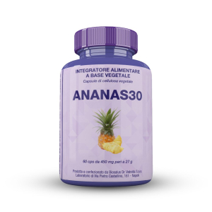 ananas30 biosalus 60 capsule 27 g bugiardino cod: 934037666 