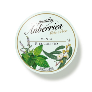 anberries menta eucalipto 55g bugiardino cod: 930199563 