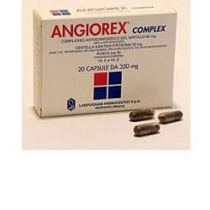 angiorex complex 20cps bugiardino cod: 900137340 