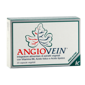 angiovein 20 capsule - integratore per il bugiardino cod: 902484171 